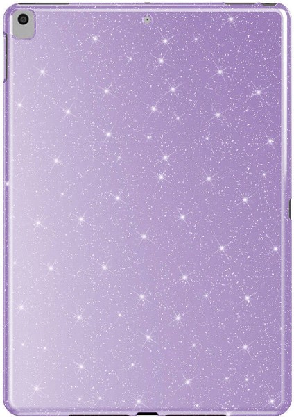 iPad Uyumlu Pro 10.5 (7 Generation) Glittered Glossy Look Zore Tablet Koton Case-Lila