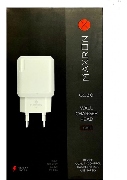 18W Qc 3.0 USB Şarj Başlıgı 5V-3A