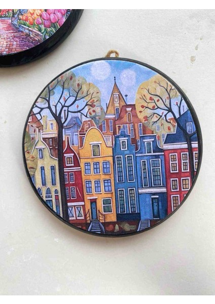 Amsterdam Temalı 3 Lü Duvar Süsü indirimleri