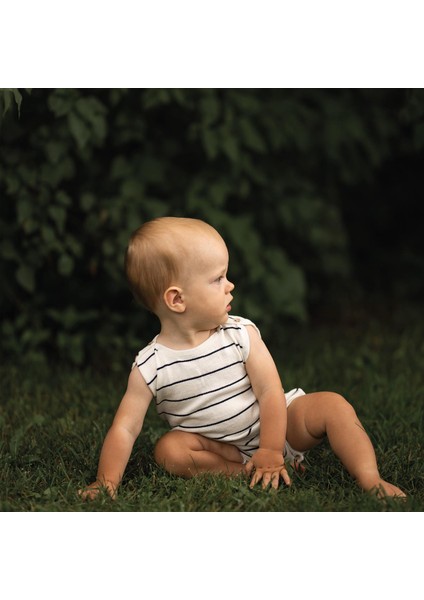 Lacivert Çizgili Triko Barbatöz