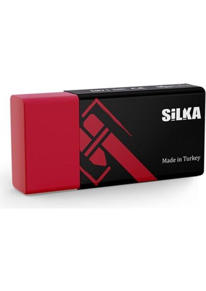 Ruby Silgi Küçük Boy Kâğıt Üzerindeki Yazıları Temizleme 1 Adet Kırmızı Renk