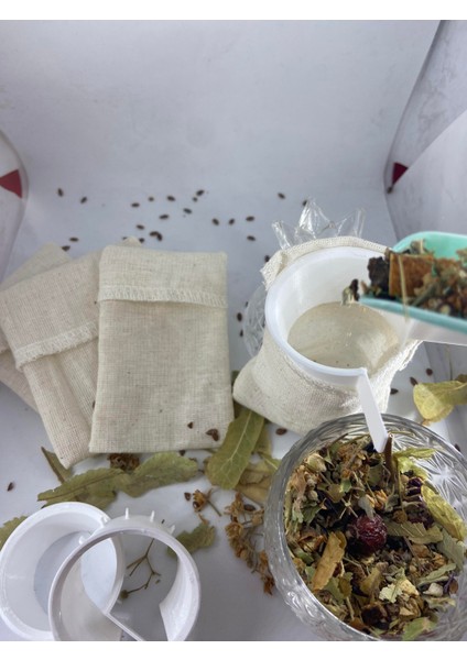 Yıkanabilir Çay/baharat/bitki Poşeti/kesesi