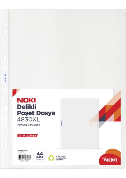 XL Poşet Dosya 25'li