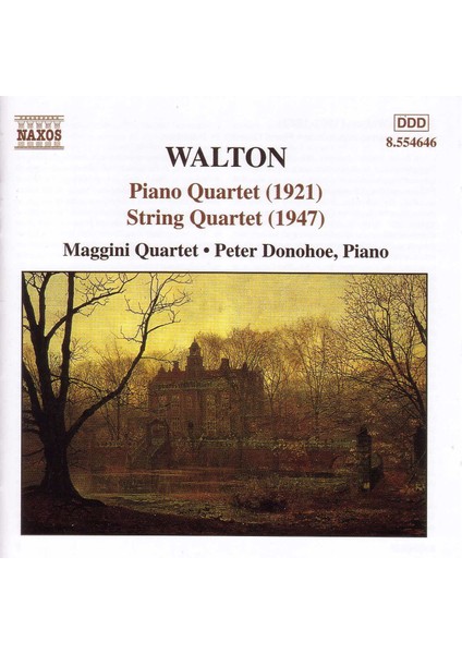 Walton: Strıng Quartet, Pıano Quartet-Cd