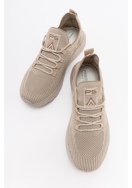 Anorak Bağcıklı Kadın Spor Ayakkabı BEJ BEJ