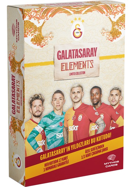 Mythos Cards Galatasaray 2023-24 Sezonu Elements Serisi - Kutu