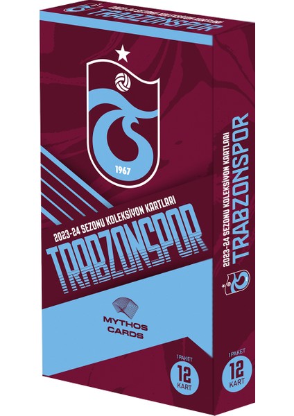 Mythos Cards Trabzonspor 2023-24 Sezon Kartları - Paket