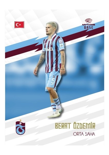 Mythos Cards Trabzonspor 2023-24 Sezon Kartları - Paket