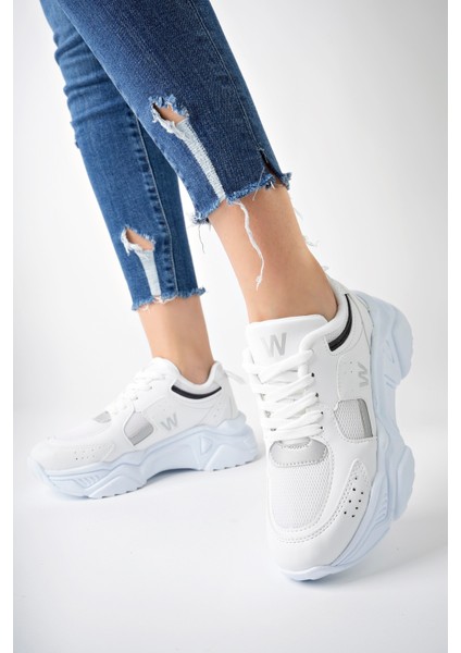 Yüksek Taban Günlük Sneaker Ayakkabı