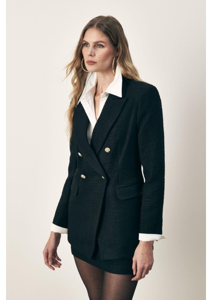 1231-6512 Siyah Tuvit Ceket