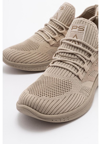 Anorak Bağcıklı Kadın Spor Ayakkabı BEJ BEJ