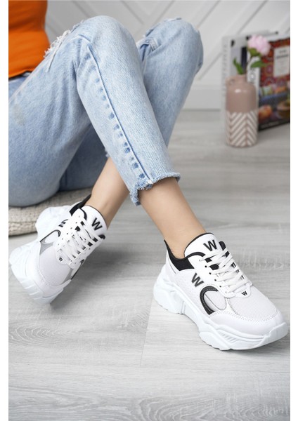 Kadın Spor Yüksek Taban Ayakkabı