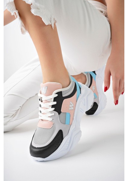 Yüksek Taban Günlük Sneaker Ayakkabı