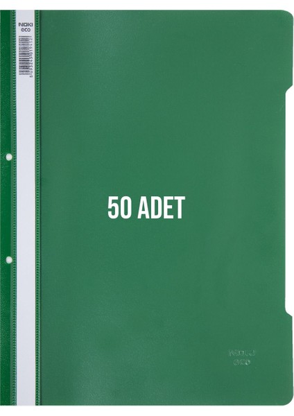 Telli Dosya 50'li Paket Yeşil