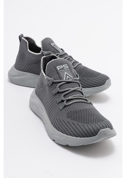 Anorak Bağcıklı Kadın Spor Ayakkabı Füme Füme