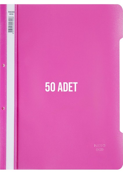 Telli Dosya 50'li Paket Koyu Pembe