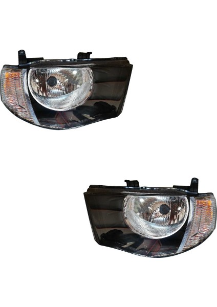 Mitsubishi L200 Far Sağ-Sol Takım Elektrik Beyaz Sinyal 2006-2010