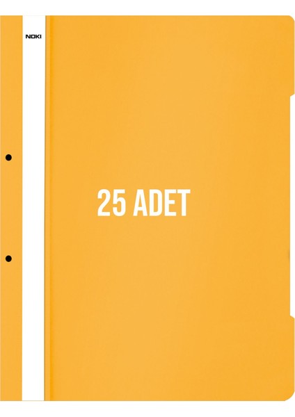 XL Telli Dosya 25'li Paket Turuncu