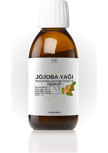 Jojoba Yağı %100 Saf Doğal Soğuk Sıkım Yağı 20 ml