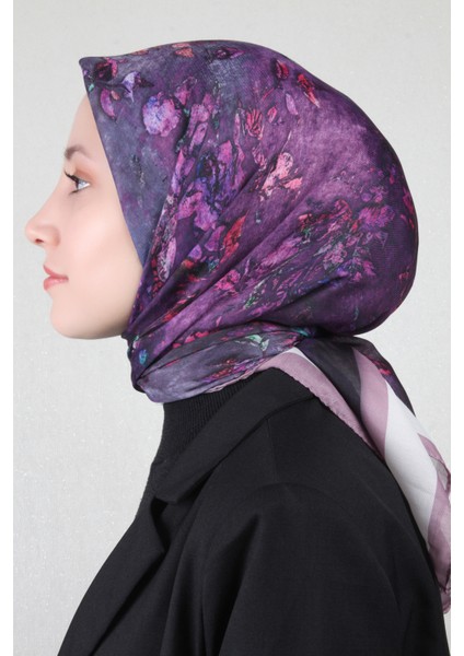 Nirvana Soft Eşarp 8105-9 Sümbül