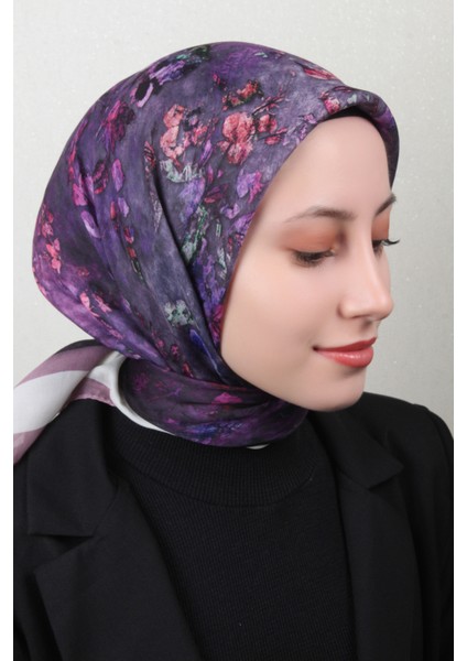 Nirvana Soft Eşarp 8105-9 Sümbül