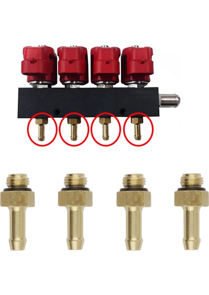 Otogaz Enjektör Nozul Takımı M8