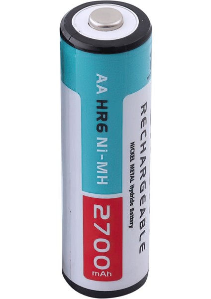 Ni-Mh AA 2700mAh 2 Adet Şarj Edilebilir Kalem Pii