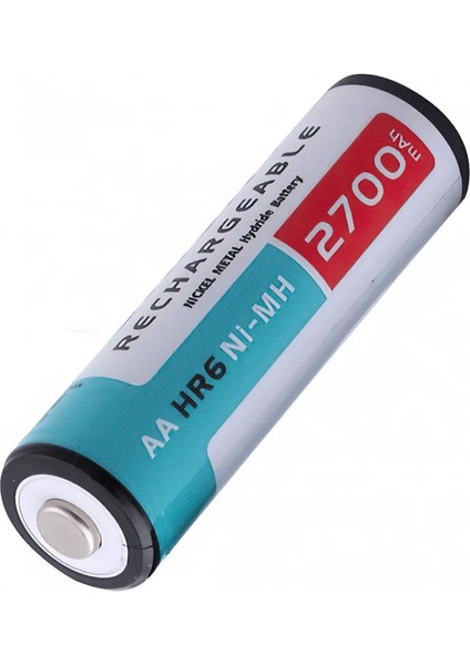 Ni-Mh AA 2700mAh 2 Adet Şarj Edilebilir Kalem Pii