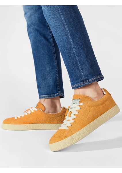 387252-01 Weekend Pl Erkek Sarı Süet Sneaker Spor Ayakkabı