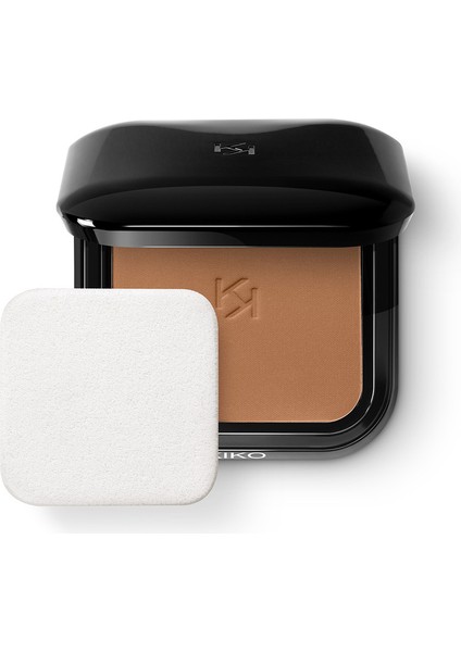 Fondöten-Full Coverage Blurrıng Powder Foundatıon-80 Cocoa
