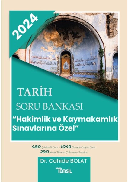 Tarih Soru Bankası “Hakimlik ve Kaymakamlık Sınavlarına Özel”