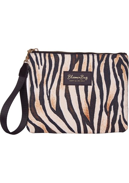 Stripy Tricky Clutch Çanta