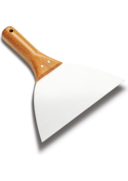 Paslanmaz Çelik Ispatula 18CM Restoran Mutfak Gıda Aşcı Pasta Hamur Tava Spatulası