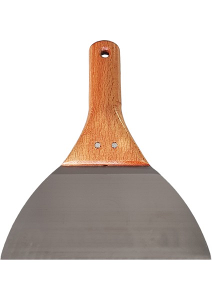 Paslanmaz Çelik Ispatula 18CM Restoran Mutfak Gıda Aşcı Pasta Hamur Tava Spatulası