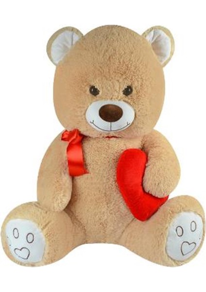 Kalpli Peluş Ayı 80 cm 62531