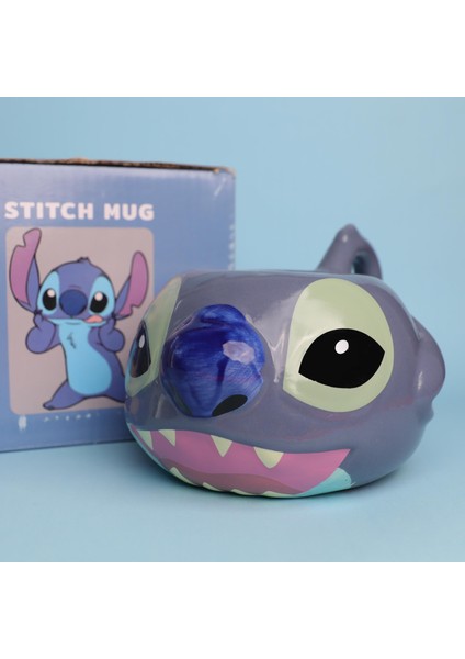 Stitch 3D Tasarım Kupa Bardak