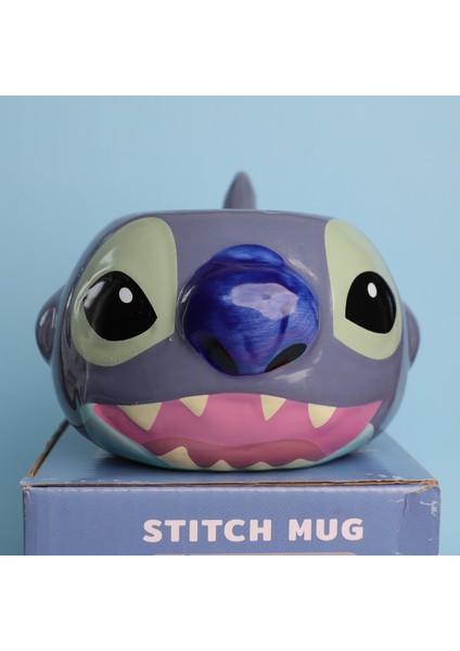 Stitch 3D Tasarım Kupa Bardak modelleri