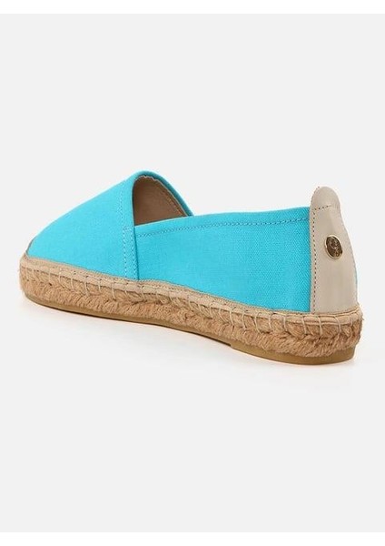 Aileen Turkuaz Kadın Düz Espadril fırsatları