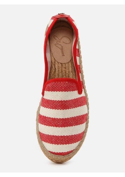 Bianca Kırmızı Kadın Düz Espadril fırsatları