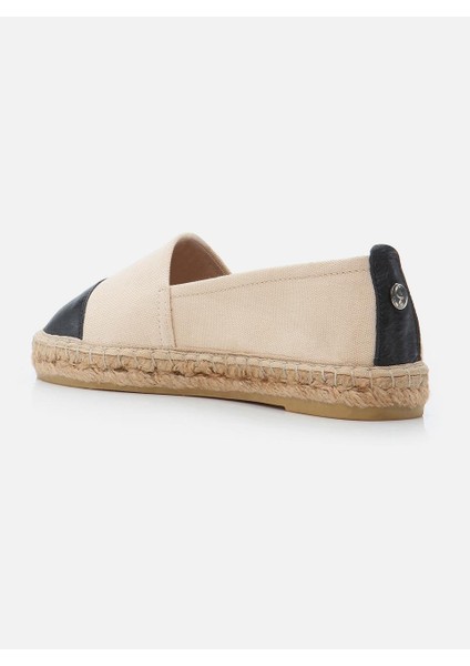 Adrian Ekru Kadın Düz Espadril modelleri
