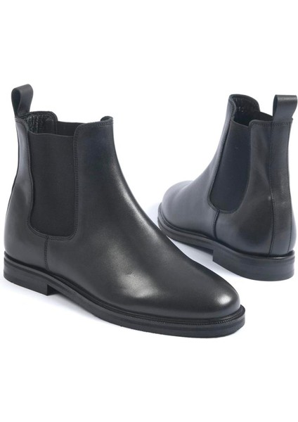 Wells Siyah Kadın Deri Bot modelleri