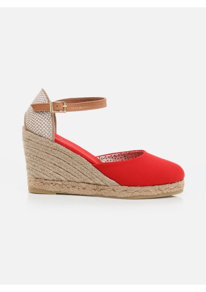 Kate Kırmızı Kadın Dolgu Topuklu Espadril fiyatları