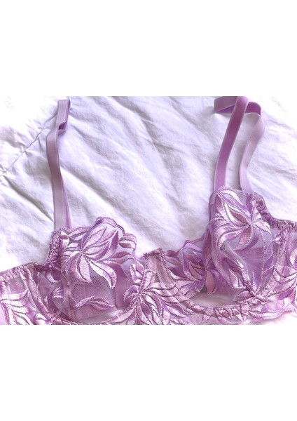 Odette Shop Purple Calantha Balenli Takım