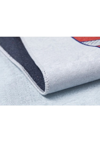 Çocuk Halısı ve Bebek Halısı Yıkanabilir Kaymaz Taban Deniz Figürlü Gri Dijital Baskı Halı HC029 fiyatları