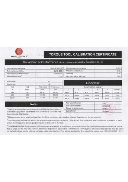 Tork Anahtarı 1/2" 60-330 Nm Çantalı Profesyonel 72 Diş Cırcırlı