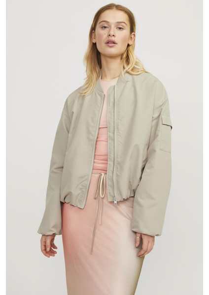 JJXX Jxleıla Bomber Jacket Otw Grı Kadın Ceket