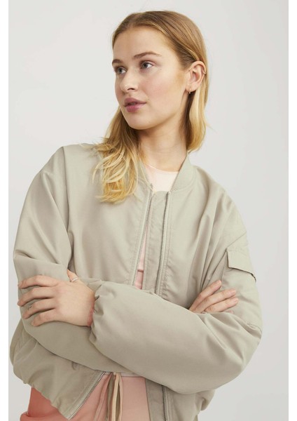 JJXX Jxleıla Bomber Jacket Otw Grı Kadın Ceket