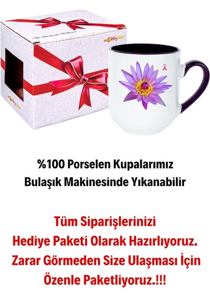 8 Mart Kadınlar Günü Hediyesi Içi Siyah Lüx Kupa Bardak Porselen Çay Kahve Fincanı-5 modelleri