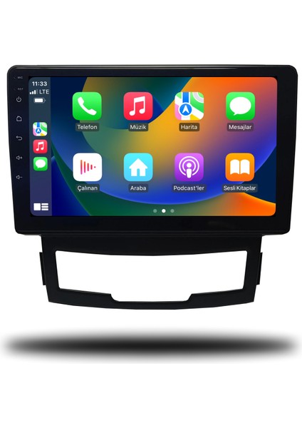 Ssangyong Korando Android Carplay Multimedya 2011-2013 2GB Ram + 32GB Hafıza