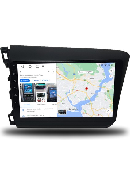 Honda Civic Fb7 Android Carplay Multimedya 2012-2015 2GB Ram + 32GB Hafıza modelleri
